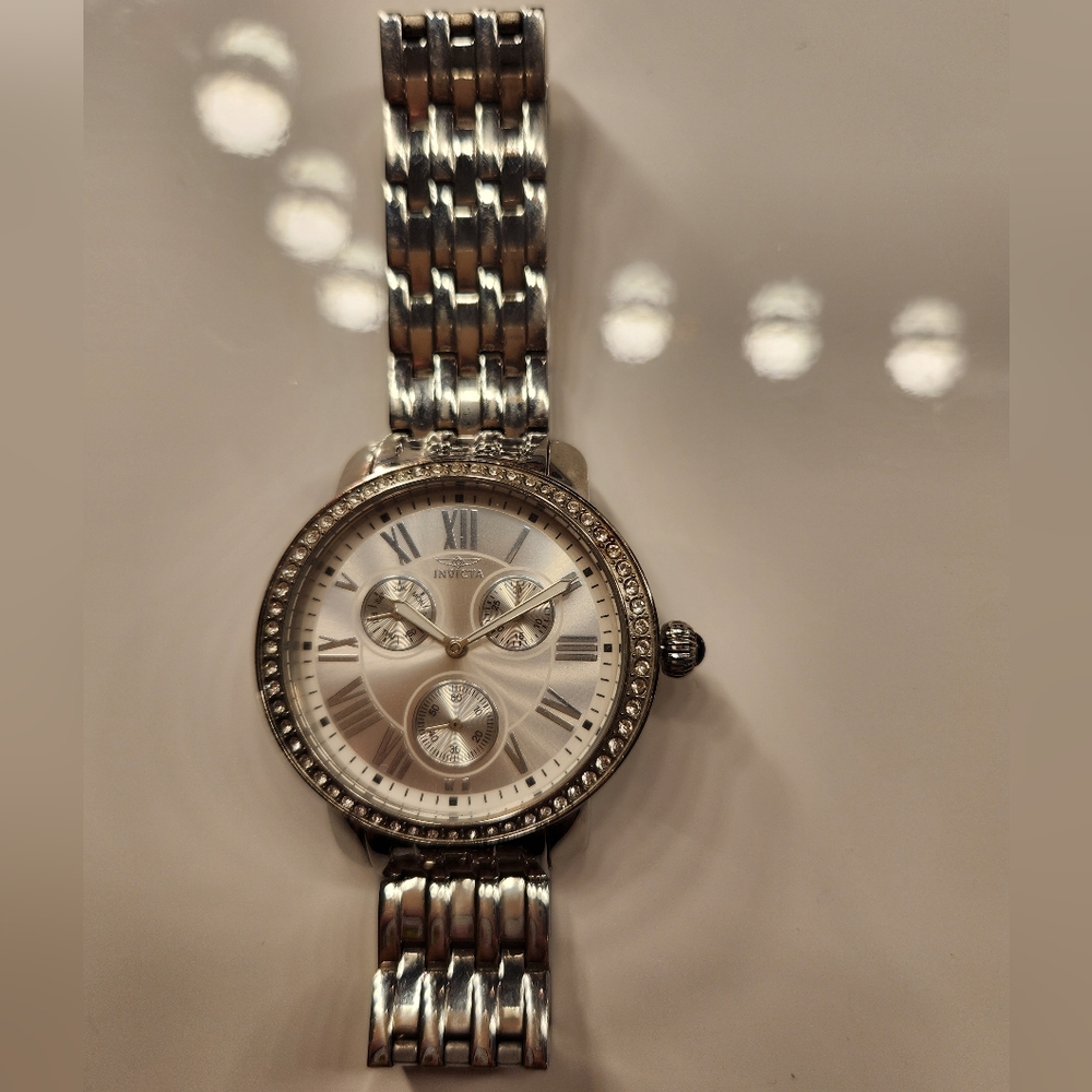 Invicta Angel silver watch